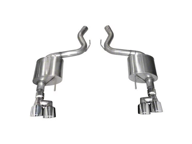 Corsa Performance Sport Axle-Back Exhaust with Polished Tips (18-23 Mustang GT Fastback w/o Active Exhaust)