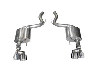 Corsa Performance Sport Axle-Back Exhaust with Polished Tips (18-23 Mustang GT Fastback w/o Active Exhaust)