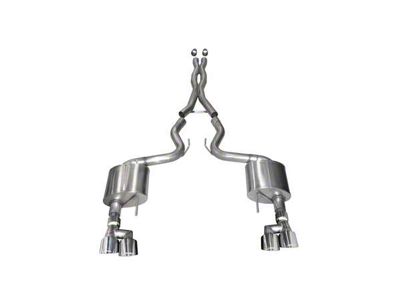 Corsa Performance Sport Cat-Back Exhaust with Polished Tips (18-23 Mustang GT Fastback w/o Active Exhaust)
