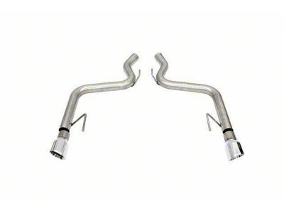 Corsa Performance Track Series Axle-Back Exhaust with Polished Tips (15-17 GT Fastback)