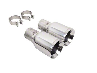Corsa Performance Pro Series Exhaust Tips; 4.50-Inch; Polished (15-17 Mustang GT w/ Corsa Exhaust)