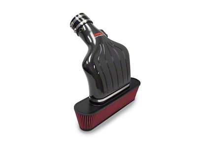 Corsa Performance Open Element Cold Air Intake with DryTech 3D Dry Filter; Carbon Fiber (06-13 6.2L Corvette C6)