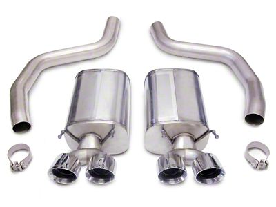 Corsa Performance Sport Axle-Back Exhaust with Polished Tips (09-13 Corvette C6 ZR1)