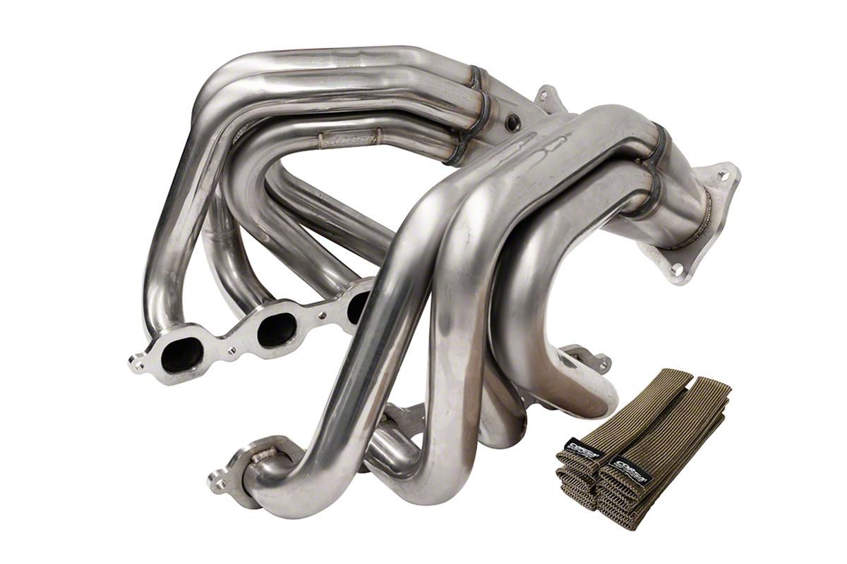 Kooks Mustang 1-7/8-Inch Long Tube Headers with GREEN Catted