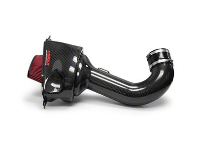 Corsa Performance Closed Box Cold Air Intake with Black DryTech 3D Dry Filter; Carbon Fiber (15-19 Corvette C7 Z06)