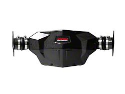 Corsa Performance Closed Box Cold Air Intake with Black DryTech 3D Dry Filter; Carbon Fiber (20-24 6.2L Corvette C8)