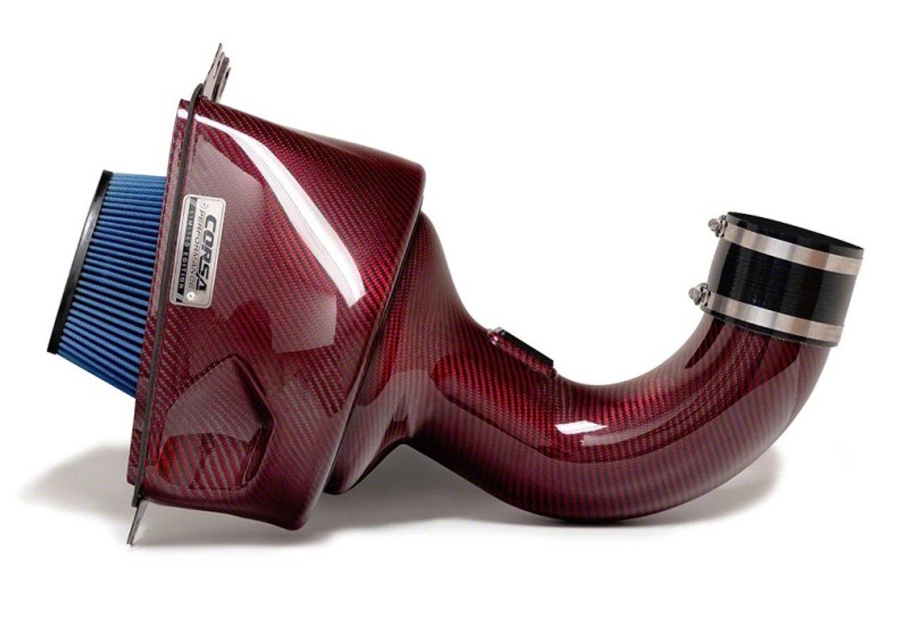 Corsa Performance Corvette Closed Box Cold Air Intake with Black