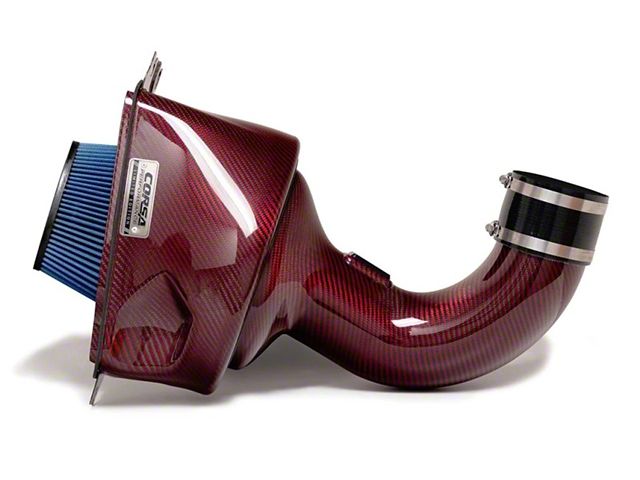 Corsa Performance Corvette Closed Box Cold Air Intake with Black ...