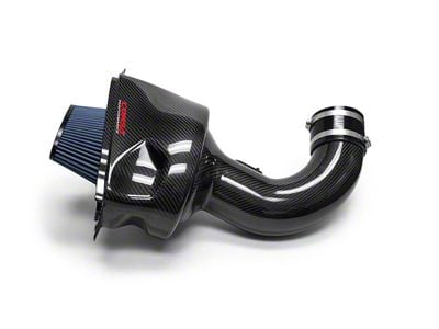 Corsa Performance Closed Box Cold Air Intake with Black MaxFlow 5 Oiled Filter; Carbon Fiber (14-19 Corvette C7, Excluding Z06 & ZR1)