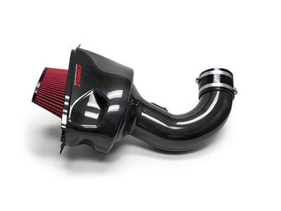 Corsa Performance Closed Box Cold Air Intake with Black DryTech 3D Dry Filter; Carbon Fiber (14-19 Corvette C7, Excluding Z06 & ZR1)