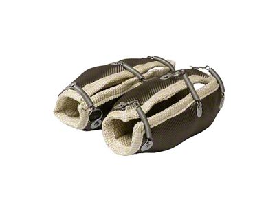 Corsa Performance High Flow Catalytic Converter Titanium Heat Blanket (20-25 6.2L Corvette C8)