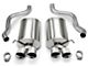 Corsa Performance Sport Axle-Back Exhaust with Polished Tips (09-13 Corvette C6 Base, Grand Sport)