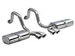 Corsa Performance Sport Axle-Back Exhaust with Polished Tips (97-04 Corvette C5)