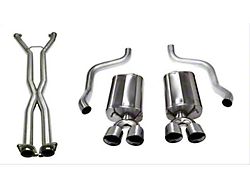 Corsa 2.5in D&S Cat-Back Exhaust | Chevrolet Corvette (93-95) (14116BLK) main image 0