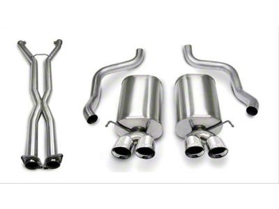 Corsa Performance Sport Cat-Back Exhaust with Polished Tips (05-07 6.0L Corvette C6 w/ Manual Transmission)