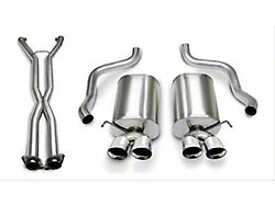 Corsa Performance Sport Cat-Back Exhaust with Polished Tips (2008 6.2L Corvette C6 w/ Automatic Transmission)