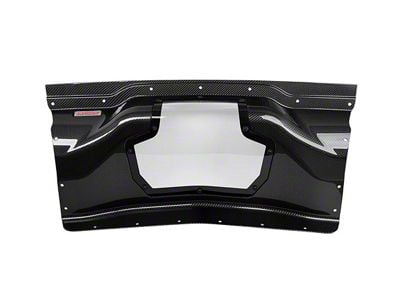 Corsa Performance Trunk Panel; Carbon Fiber (20-25 Corvette C8 Coupe)