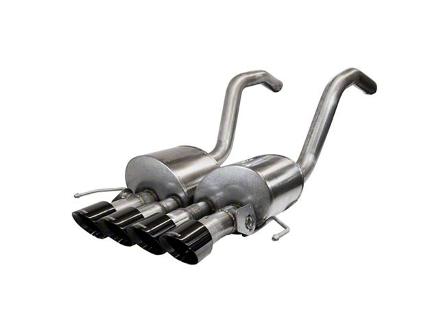 Corsa Performance Variable Axle-Back Exhaust with Black Tips (15-19 6.2L Corvette C7 Z06, ZR1 w/ NPP Dual Mode Exhaust; 17-19 Corvette C7 Grand Sport w/ Manual Transmission & NPP Dual Mode Exhaust)