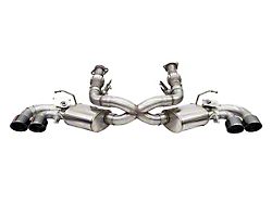 Corsa Performance Variable Cat-Back Exhaust with Black Tips (20-26 6.2L Corvette C8 w/ NPP Dual Mode Exhaust)