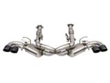 Corsa Performance Variable Cat-Back Exhaust with Black Tips and AFM Simulators (20-26 6.2L Corvette C8 w/ NPP Dual Mode Exhaust)
