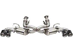 Corsa Performance Variable Cat-Back Exhaust with Polished Carbon Fiber Tips (20-24 6.2L Corvette C8 w/ NPP Dual Mode Exhaust)