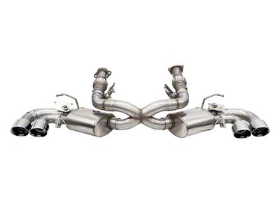 Corsa Performance Variable Cat-Back Exhaust with Polished Tips (20-25 6.2L Corvette C8 w/ NPP Dual Mode Exhaust)