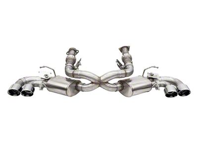 Corsa Performance Variable Cat-Back Exhaust with Polished Tips (20-24 6.2L Corvette C8 w/ NPP Dual Mode Exhaust)