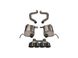 Corsa Performance Xtreme Axle-Back Exhaust with Black Tips (15-19 6.2L Corvette C7 Z06, ZR1 w/ NPP Dual Mode Exhaust; 17-19 Corvette C7 Grand Sport w/ Manual Transmission & NPP Dual Mode Exhaust)