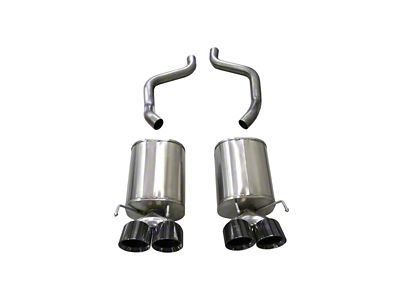 Corsa Performance Xtreme Axle-Back Exhaust with Black Tips (2008 6.2L Corvette C6)