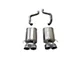 Corsa Performance Xtreme Axle-Back Exhaust with Polished Tips (09-13 6.2L Corvette C6, Excluding ZR1)