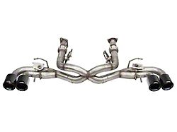 Corsa Performance Xtreme Cat-Back Exhaust with Black Carbon Fiber Tips (20-23 6.2L Corvette C8 w/o NPP Dual Mode Exhaust)