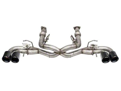 Corsa Performance Xtreme Cat-Back Exhaust with Black Carbon Fiber Tips (20-24 6.2L Corvette C8 w/o NPP Dual Mode Exhaust)