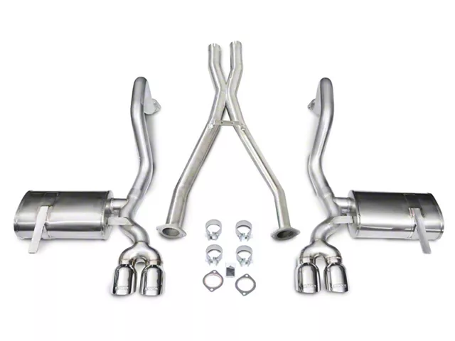 Corsa Performance Xtreme Cat-Back Exhaust with Polished Tips (97-04 Corvette C5)