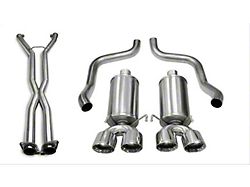 Corsa Performance Xtreme Cat-Back Exhaust with Polished Tips (06-08 Corvette C6 w/ Automatic Transmission)