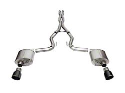 Corsa Performance Sport Cat-Back Exhaust with Black Tips (2024 Mustang GT Fastback w/o Active Exhaust)