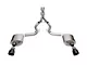 Corsa Performance Sport Cat-Back Exhaust with Black Tips (2024 Mustang GT Fastback w/o Active Exhaust)