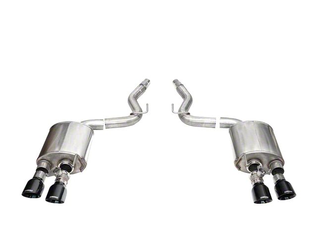 Corsa Performance Sport Valved Cat-Back Exhaust with Pro-Series Black Tips (2024 Mustang Dark Horse)
