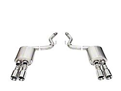 Corsa Performance Sport Valved Cat-Back Exhaust with Straight Cut Polished Tips (24-25 Mustang GT Fastback w/ Active Exhaust)