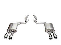 Corsa Performance Sport Valved Cat-Back Exhaust with Straight Cut Polished Tips (2024 Mustang Dark Horse)