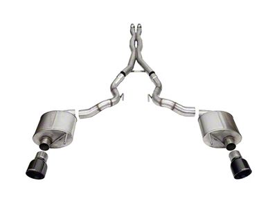 Corsa Performance Xtreme Cat-Back Exhaust with Black Tips (24-25 Mustang GT Convertible w/o Active Exhaust)