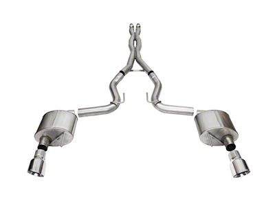 Corsa Performance Xtreme Cat-Back Exhaust with Polished Tips (24-25 Mustang GT Fastback w/o Active Exhaust)