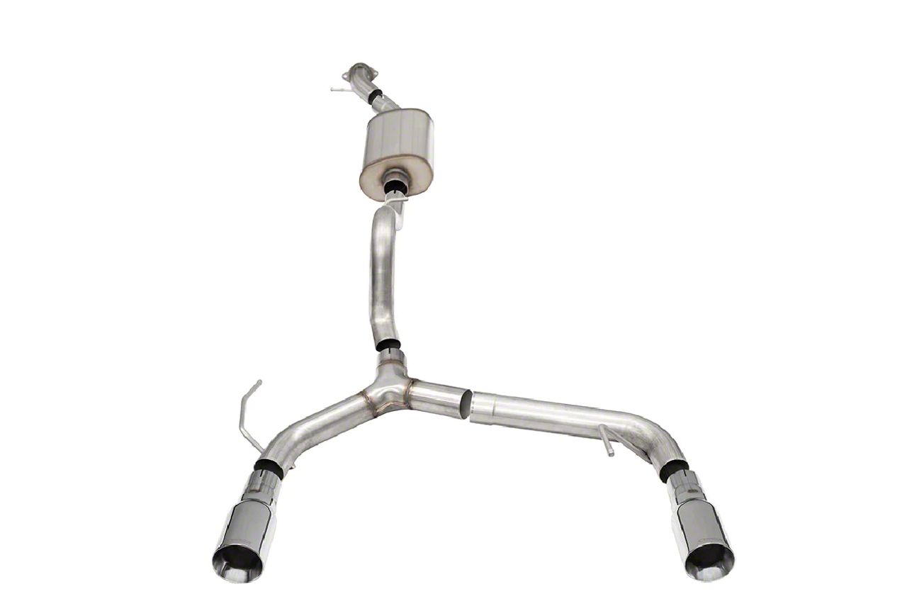 Corsa Performance Xtreme Cat-Back Exhaust with Polished Tips (2024 Mustang GT Convertible w/o Active Exhaust)