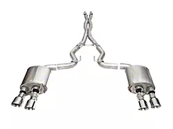 Corsa Performance Xtreme Valved Cat-Back Exhaust with Pro-Series Polished Tips (2024 Mustang Dark Horse)