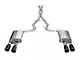 Corsa Performance Xtreme Valved Cat-Back Exhaust with Straight Cut Black Tips (2024 Mustang Dark Horse)