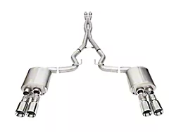 Corsa Performance Xtreme Valved Cat-Back Exhaust with Straight Cut Polished Tips (2024 Mustang GT Fastback w/ Active Exhaust)