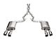 Corsa Performance Xtreme Valved Cat-Back Exhaust with Straight Cut Polished Tips (2024 Mustang Dark Horse)