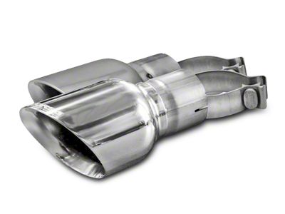 Corsa Performance Pro Series Exhaust Tips; 4.50-Inch; Polished (15-17 Mustang GT)