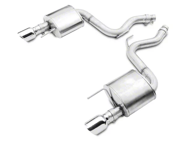 Corsa Performance Sport Axle-Back Exhaust with Polished Tips (15-17 Mustang GT)