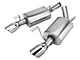 Corsa Performance Sport Axle-Back Exhaust with Polished Tips (05-10 Mustang GT, GT500)