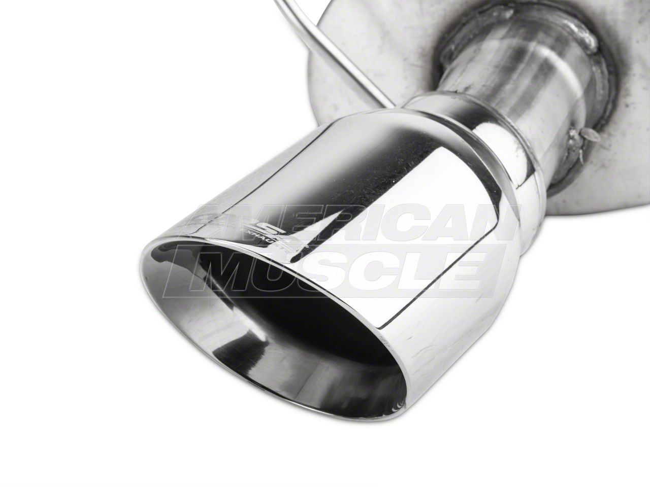 Corsa Performance Mustang Sport Axle-Back Exhaust with Polished